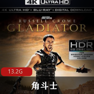 电影《角斗士》高清观看,13.2G视频,冲击感暴力柔情口味