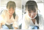 S劲小妖精高颜值妹子驾车野外车上K交