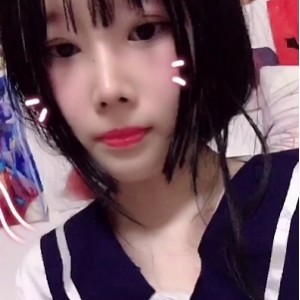 网红社保姬《仙萝》白丝学生服装