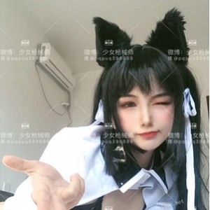 （少女枪械师）红色妹子女仆皮裤
