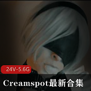 Creamspot翘臀女主道具活塞机合集24V-5.6G,欧美风格COS女仆震撼进入视频数量