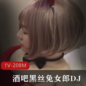 现代都市文化：黑丝兔女郎DJ音乐娱乐表演