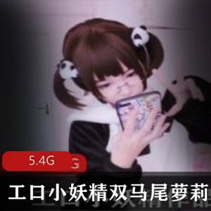P站网红工口小妖精视频合集，5.4G资源，双马尾眼镜妹捆绑翘臀