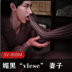 3V-800M媚黑妻子3D动画视频套装，6分钟共3段，丝袜黑R开C，下载观看