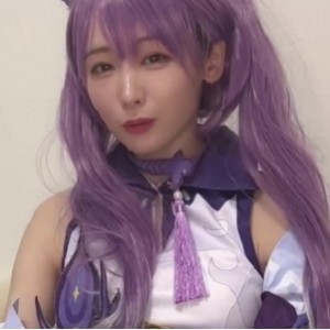 二次元cos《原神刻晴》小玩具自我安慰