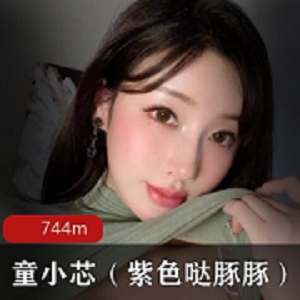 紫色哒豚豚童小芯女神资源合集微博B站前车大灯图包VIP744MB