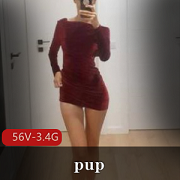 pup：S级身材大胆自拍，喜欢玩肛的绝世好肛女神，56个视频3.4G