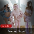 欧美童颜女演员CarrieSage精彩合集，多部作品一网打尽！