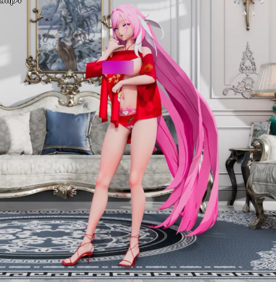 转载爱莉希雅MMD小合集(600M)百度盘