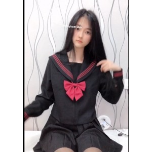 高颜值网红_芋喵喵_JK制服_毛衣作品两部