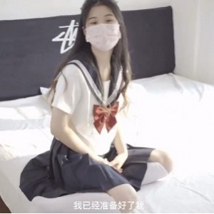 可爱小七妹妹白袜1V-2.1G长筒