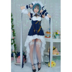 b站up主【碧蓝航线柴郡】魔法少女自玩流出