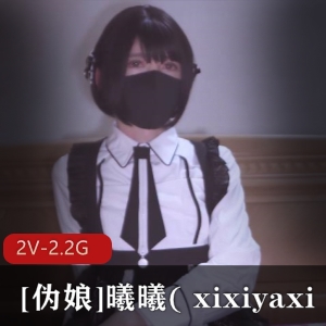 社媒曦曦伪娘2V女仆装2.2G资源